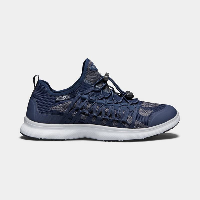 Sandalias Keen Hombre Colombia - Keen Uneek Exo Azules/Gris (QYLVS2173)